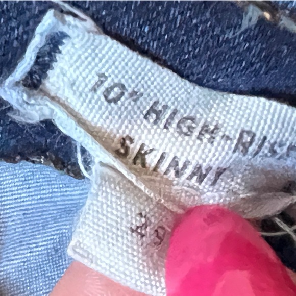 Madewell 10” High-Rise Skinny Jeans 29 GUC - Picture 3 of 9